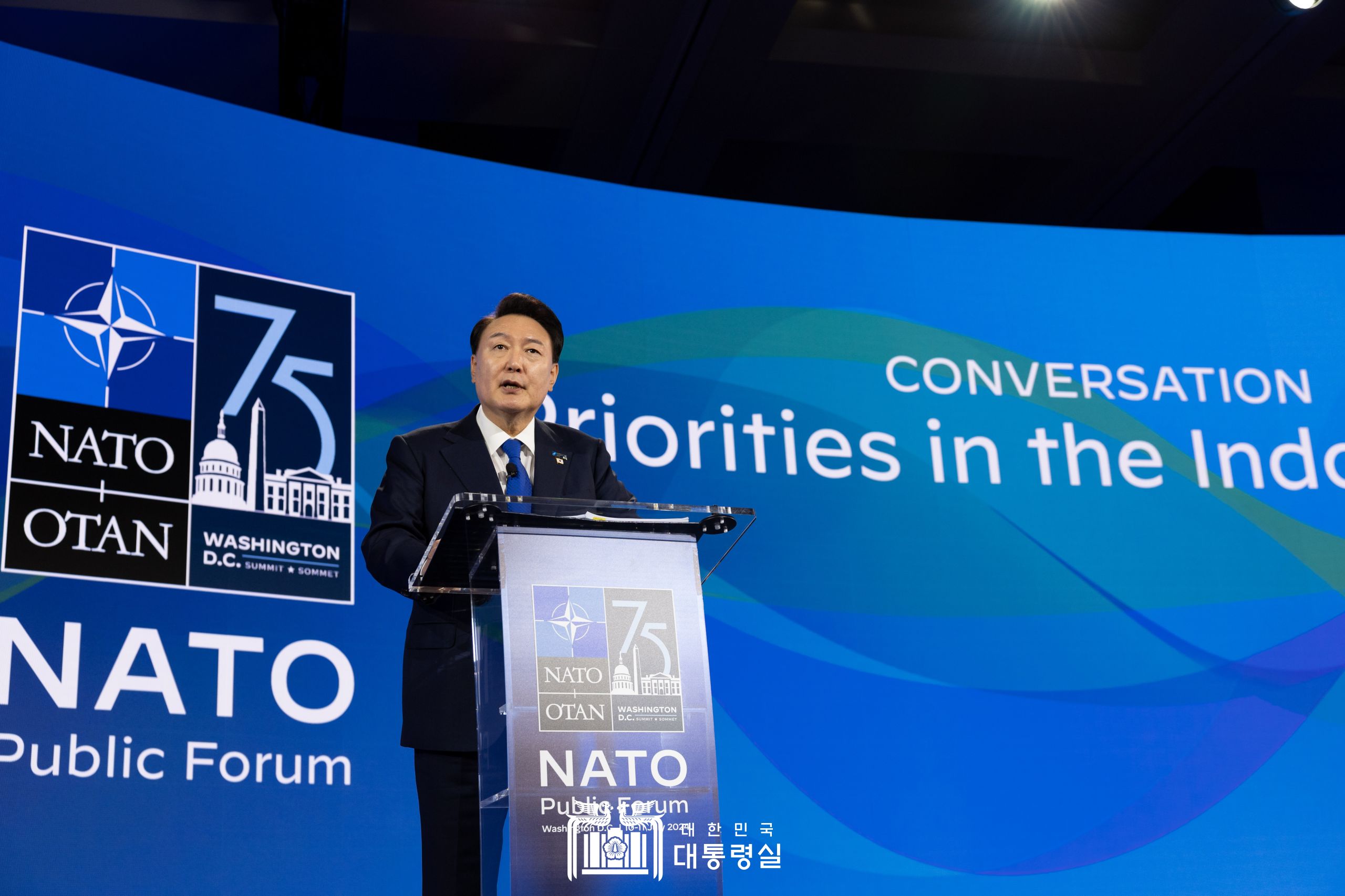 Keynote Address by President Yoon Suk Yeol at the NATO Public Forum